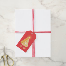 Big Chef Weihnachts Postcard Geschenkanhänger