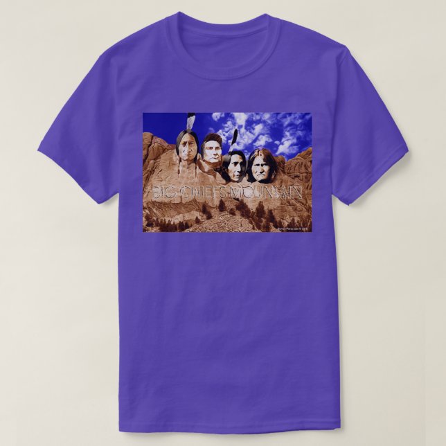 Big Chiefs Mountain T-Shirt (Design vorne)