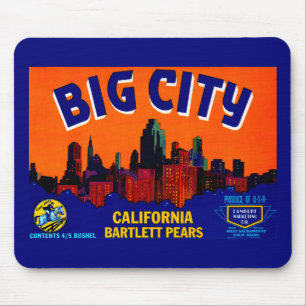 Big City Pears Mousepad