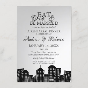 Big City Probe Dinner Stadtseite Einladung