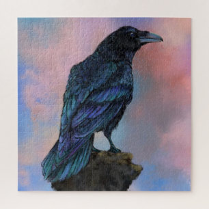 Big Common Raven - Malerei