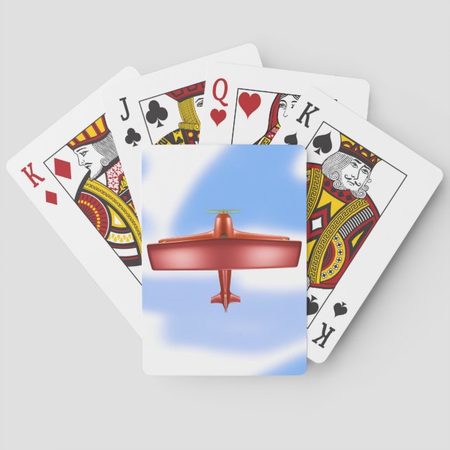 Big Cool Adventurous Flying Classic Spielkarten (Rückseite)