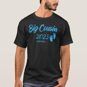 Big Cousin 2023 Loading Future New Cousin Baby Ann T-Shirt