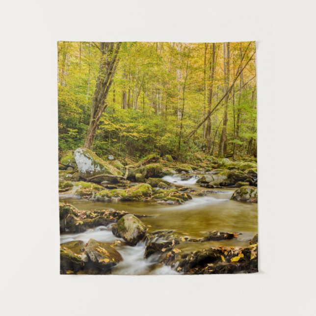 Big Creek | North Carolina Wandteppich (Vorderseite)