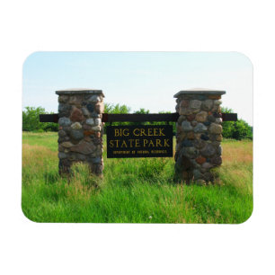 Big Creek Staat Park, Iowa Magnet