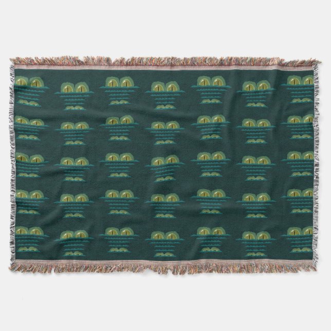 Big Croc Throw Blanket Decke (Vorderseite)