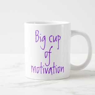 Big Cup der Motivation Jumbo-Kaffee-Tasse Jumbo-Tasse