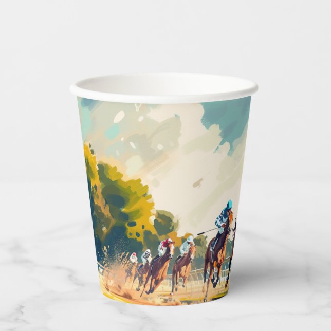 BIG "D" RACE PAPIER CUP PAPPBECHER (Vorderseite)