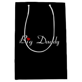 Big Daddy mit Red Heart Mittlere Geschenktüte