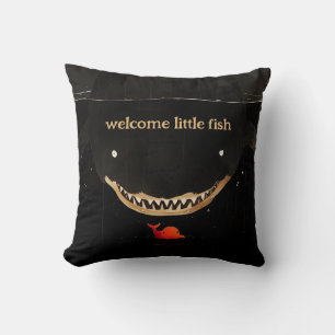 Big Dark Shark Kissen