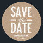Big Day Save the Date Sticker<br><div class="desc">Der perfekte Aufkleber für Paare, die eine Liebe Bier gemeinsam haben, ist perfekt geeignet für Aufkleber oder Umschlag Aufkleber. Entsprechende Einladungen unter berryberrysweet.com</div>