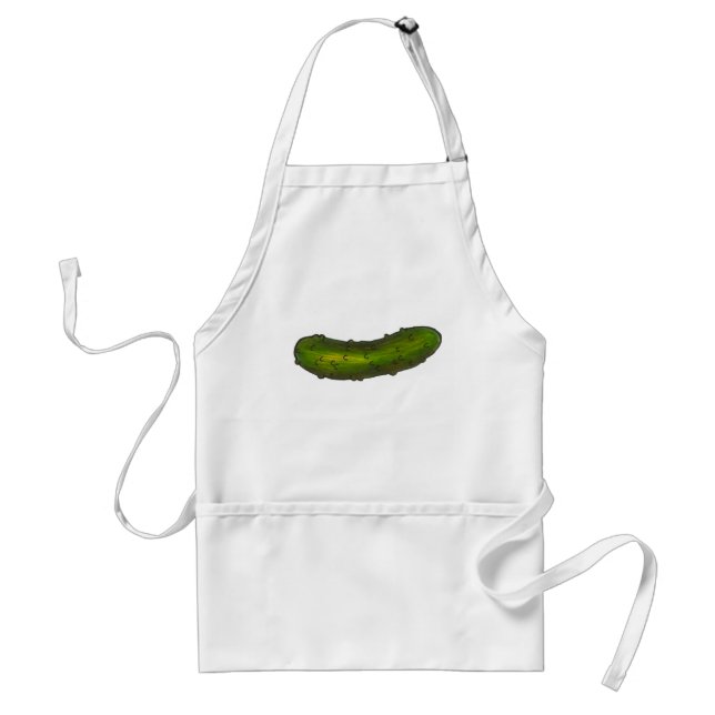 Big Dill Crunchy Green Kosher Sour Pickle Feinschm Schürze (Vorne)