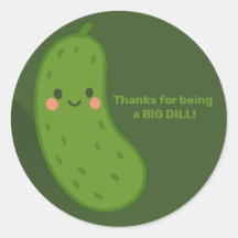 Big Dill Green Pickle Baby Dusche