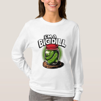 Big Dill Pickle Jar Grafik für Pickle Liebhaber T-Shirt