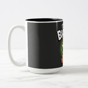 Big Dill Pickle Jar Grafik für Pickle Liebhaber Zweifarbige Tasse