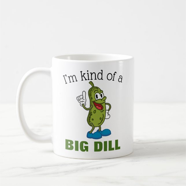 Big Dill Pickle Pub Kaffeetasse (Links)