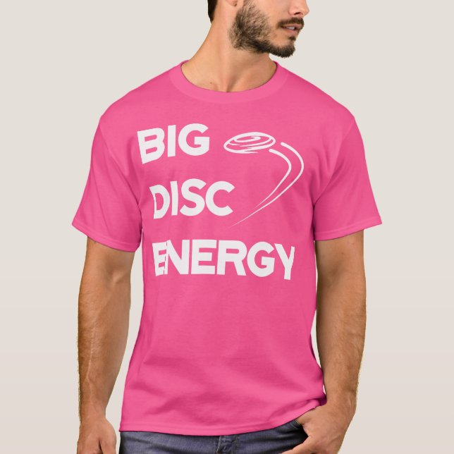 Big Disk Golf Energy T-Shirt (Vorderseite)