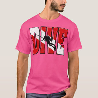 Big Dive Original Scuba Diving Tauchsport Speerfis T-Shirt