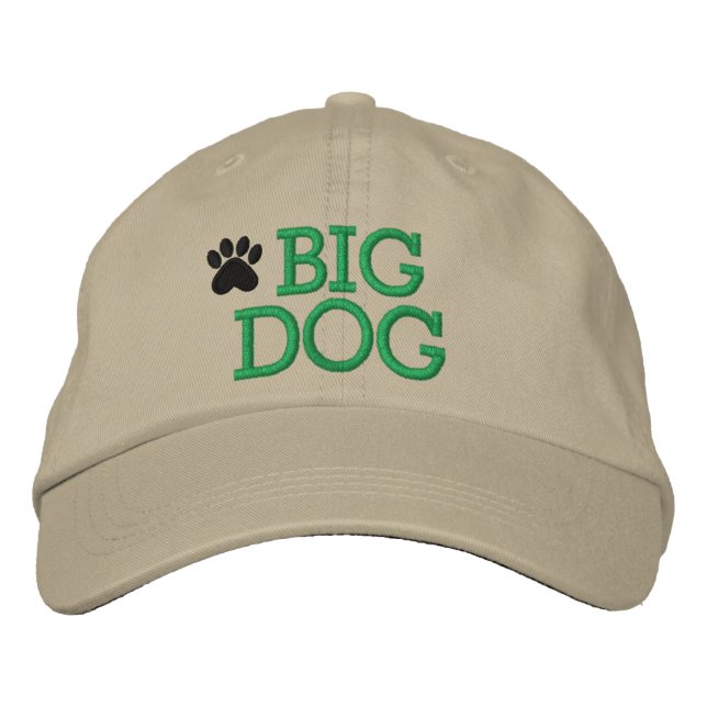 Big Dog Cap durch SRF Bestickte Baseballkappe (Vorderseite)
