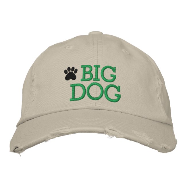 Big Dog Cap durch SRF Bestickte Kappe (Vorderseite)