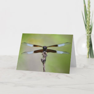 Big Dragonfly Nahe Naturnotizkarte Karte