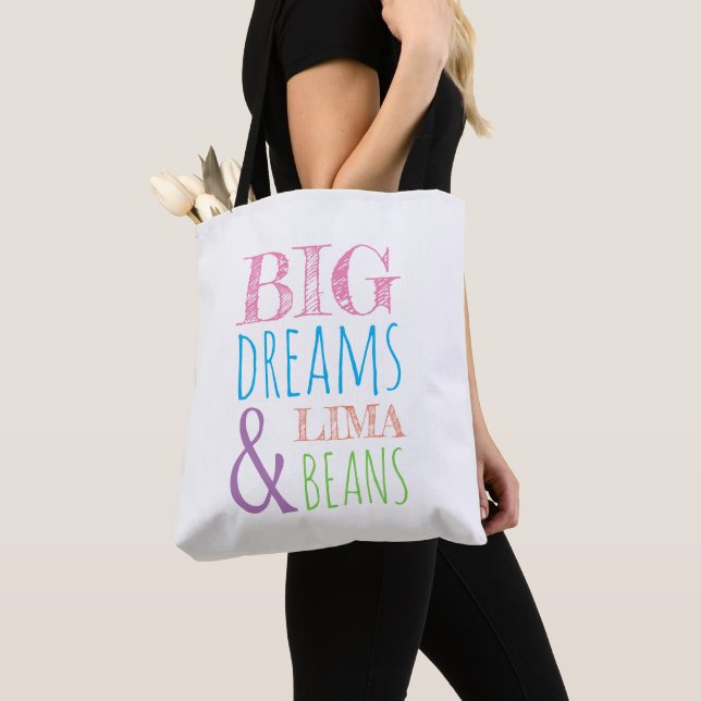 Big Dream & Lima Bohnen Schmetterling Tasche (Von Nahem)