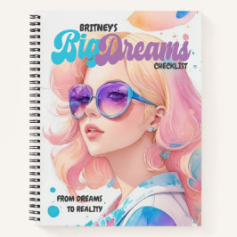 Big Dreams Goal Setting Notebook Notizbuch
