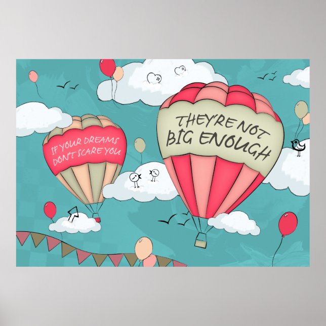 Big dreams poster (Vorne)