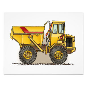Big Dump Truck Fotodruck