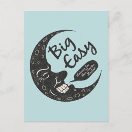 Big Easy Crescent Postkarte