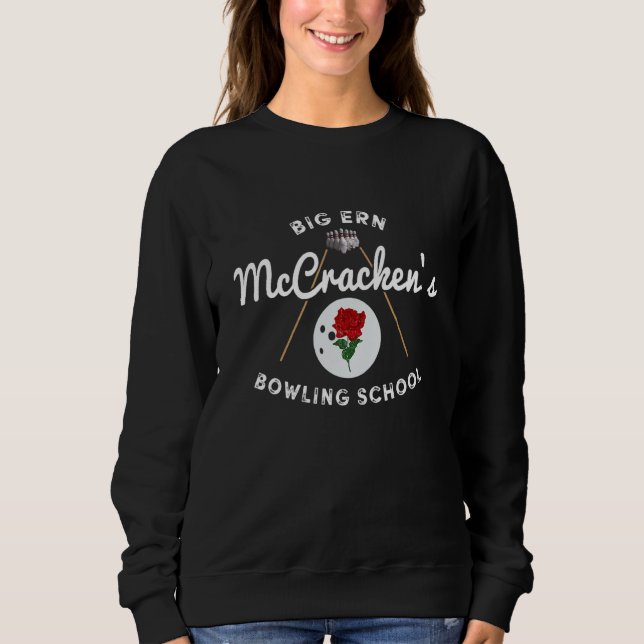 Big Ern Mccracken's Bowling School Bowling Tee (Vorderseite)