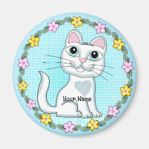 Big Eye Kitten Cat Magnet