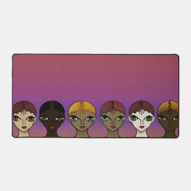 Big Eyes Design Schreibtischunterlage (Vorderseite)