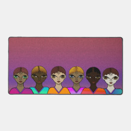 Big Eyes Design Schreibtischunterlage