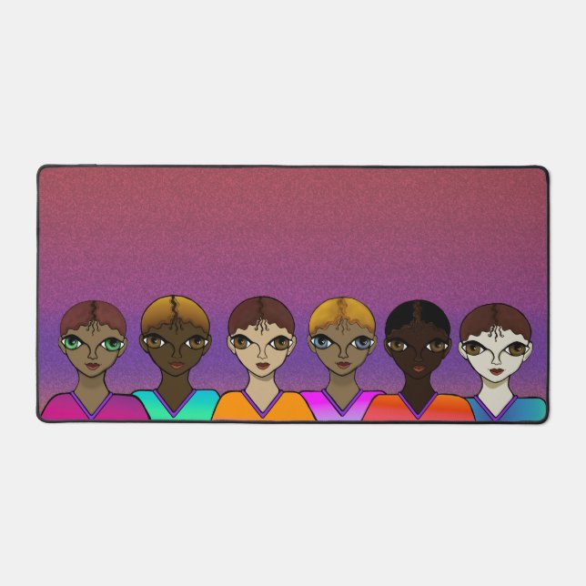 Big Eyes Design Schreibtischunterlage (Vorderseite)