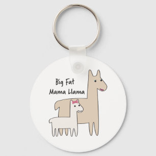 Big Fat Mama Llama Schlüsselanhänger