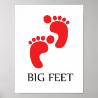 Big Feet Poster