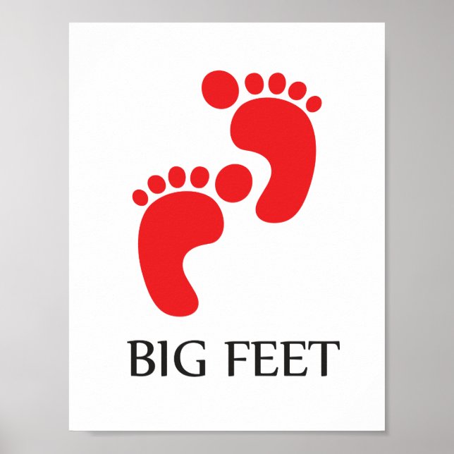 Big Feet Poster (Vorne)