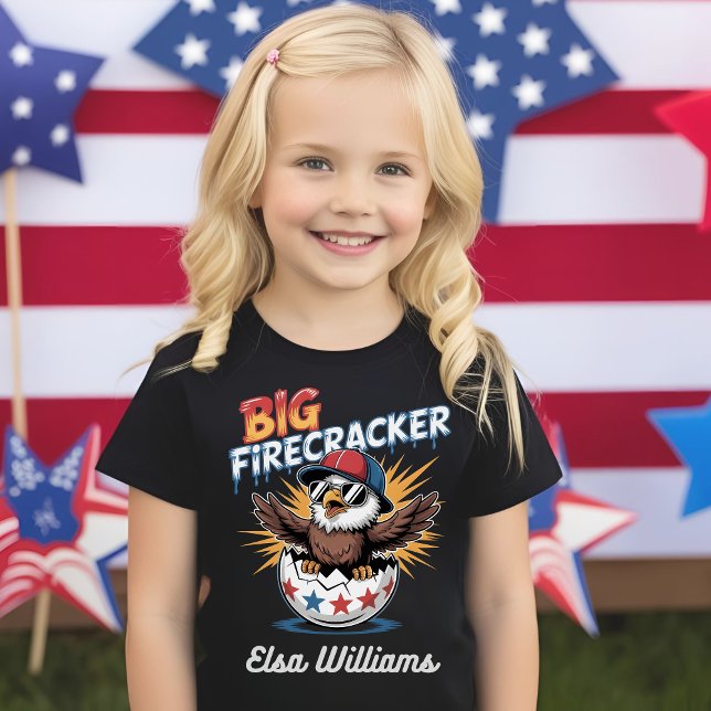 Big Firecracker 4. Juli Matching Family T-Shirt (Von Creator hochgeladen)