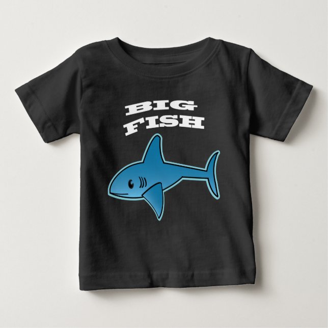 Big Fish - Baby Fine Jersey T - Shirt (Vorderseite)