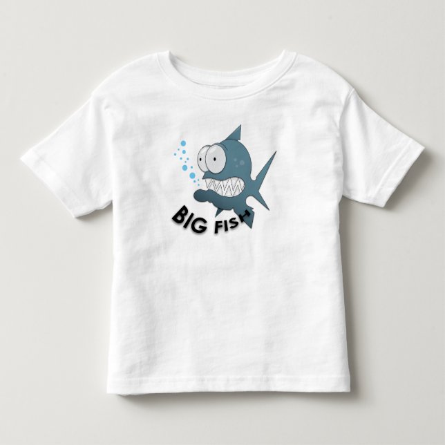 Big Fish - T-shirt Jersey fin Toddler (Devant)