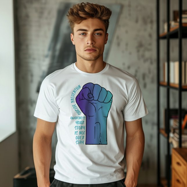 Big Fist Suicide Prevention T-Shirt (Von Creator hochgeladen)