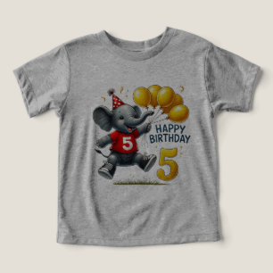 Big Five Celebration : Elephant avec ballons