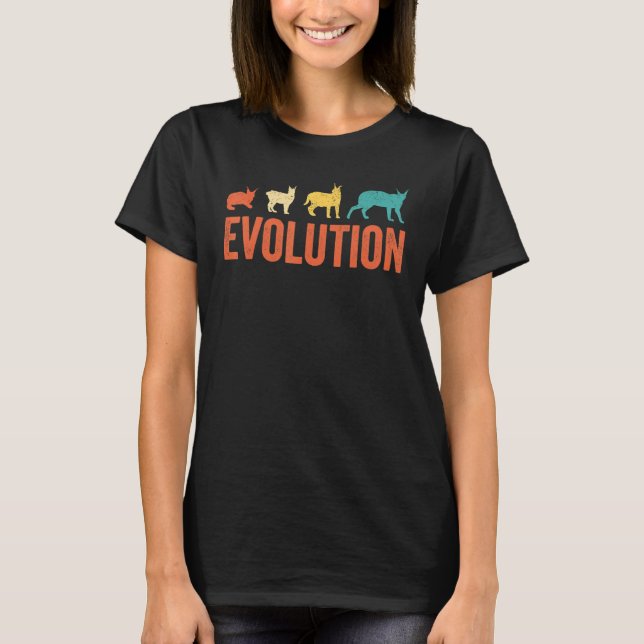 Big Floppa Caracal Cat Meme Evolution_1 T-Shirt (Vorderseite)