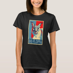 Big Floppa Meme Niedlich Caracal Katze Retro Vinta T-Shirt