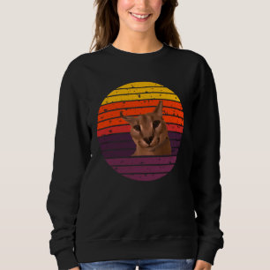 Big Floppa Meme Süß AKA Gregory Ohren 1 Sweatshirt