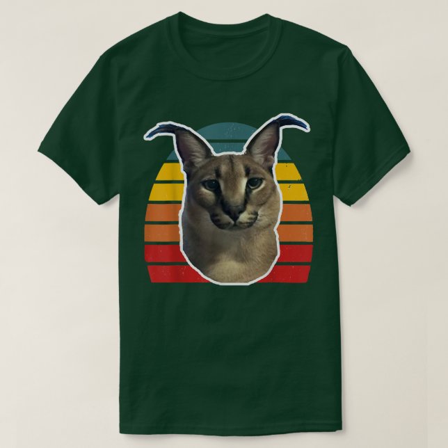 Big Floppa Meme T-Shirt (Design vorne)
