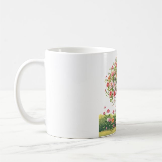 Big Flowers Tree Classic Mug (Gauche)