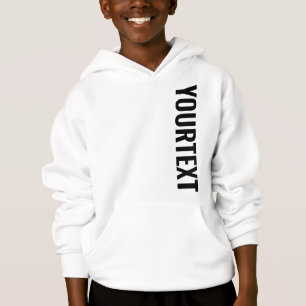 Big Font Texte Modèle Enfants Garçons Les deux côt