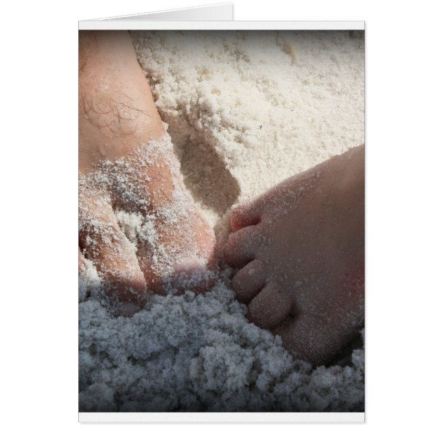 Big Foot Little Foot am Strand Florida Golf (Vorne)